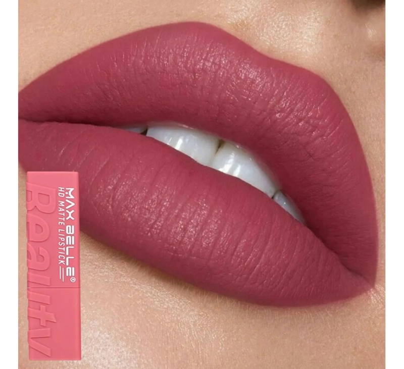 SET 2 LABIALES BARRA TONO VIBRANTE ACABADO ATERCIOPELADO ALJ - 3