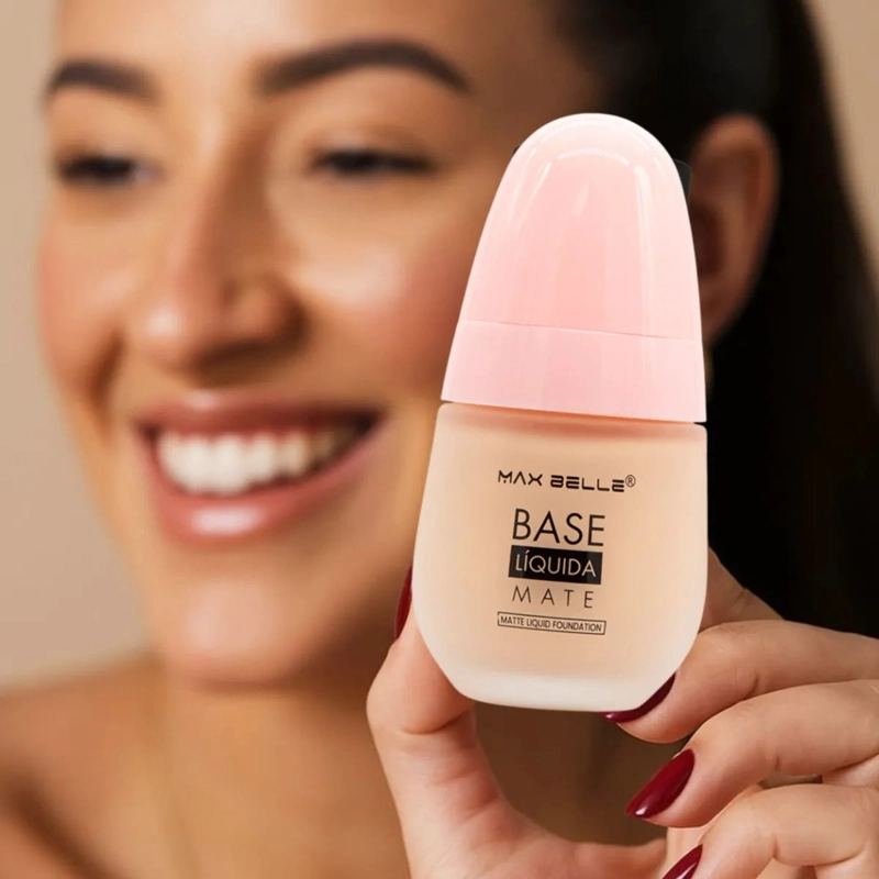 BASE MAQUILLAJE LIQUIDA CONTROL BRILLO ALTA COBERTURA ALJ - 3