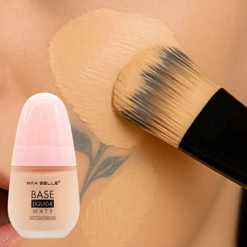BASE MAQUILLAJE LIQUIDA CONTROL BRILLO ALTA COBERTURA ALJ - 5