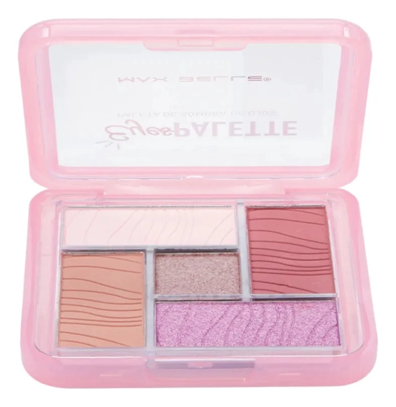 PALETA SOMBRAS OJOS 5 TONOS PIGMENTACION PROFESIONAL ALJ - 1