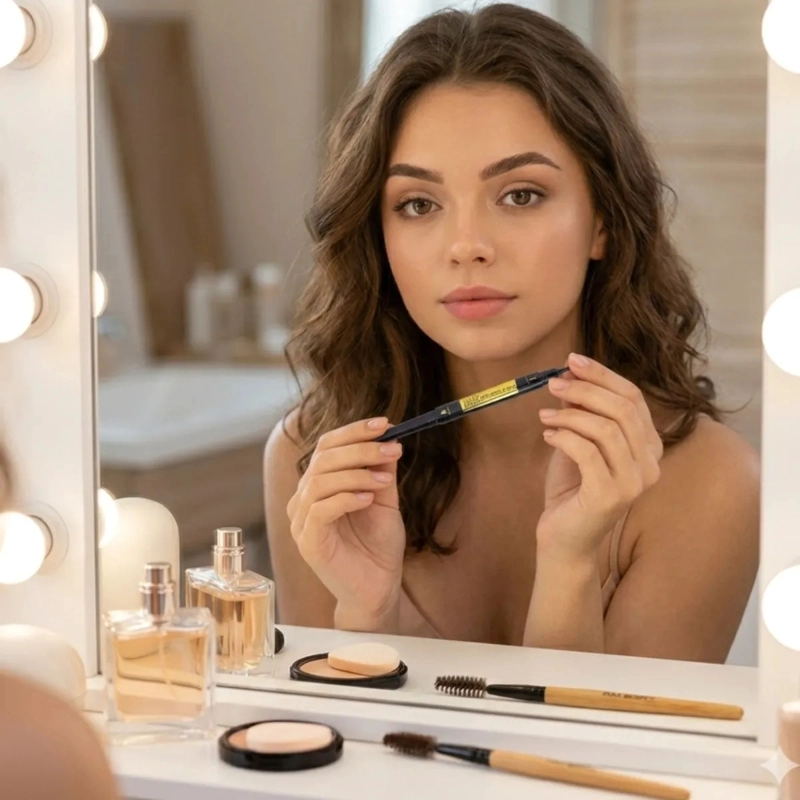 SET 3 LAPICES CEJAS CEPILLO DEFINICION NATURAL DURADERO ALJ - 8
