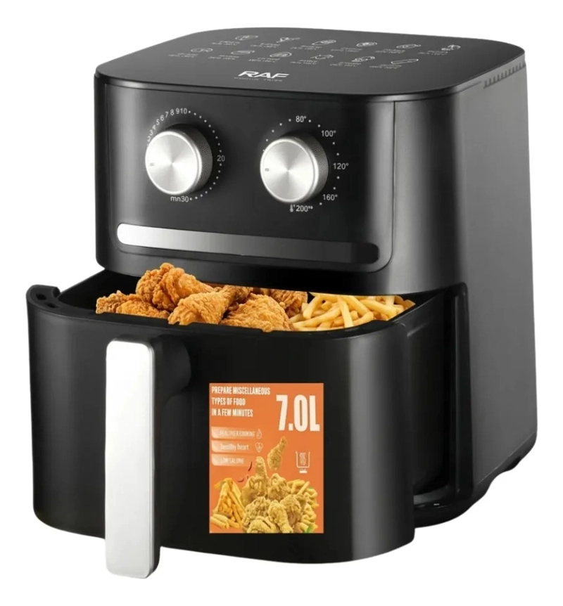 FREIDORA AIRE COCINA SIN ACEITE SALUDABLE 360 GRADOS ALJ - 1