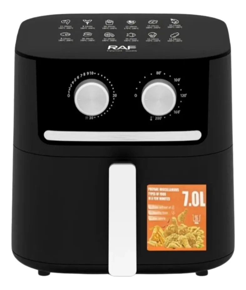 FREIDORA AIRE COCINA SIN ACEITE SALUDABLE 360 GRADOS ALJ - 2