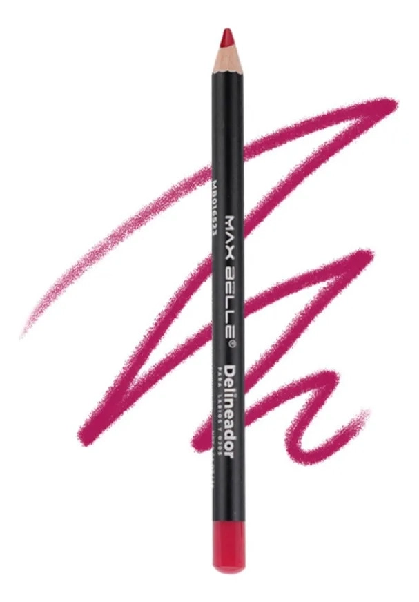 SET 3 LAPICES DELINEADORES LABIOS OJOS GUINDA CREMOSO ALJ - 1