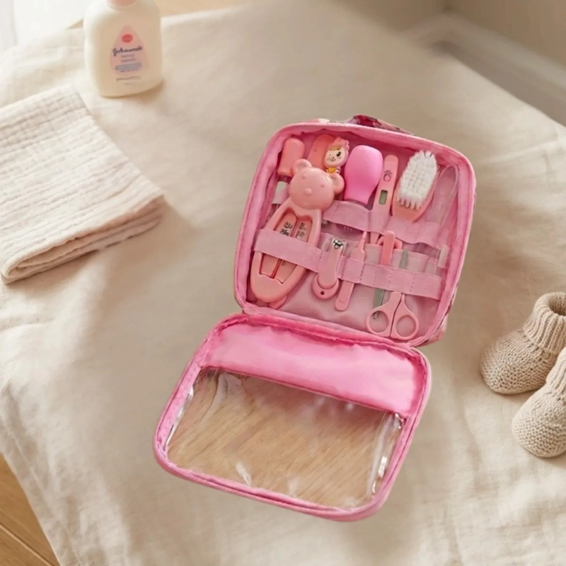 KIT CUIDADO BEBE  CORTAUÑAS TERMOMETRO ASPIRADOR NASAL ALJ - 10