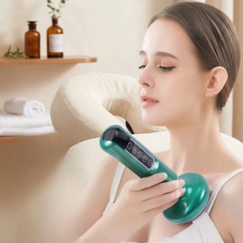 MASAJEADOR VENTOSAS INTELIGENTE TERAPIA MUSCULAR RELAX ALJ - 7