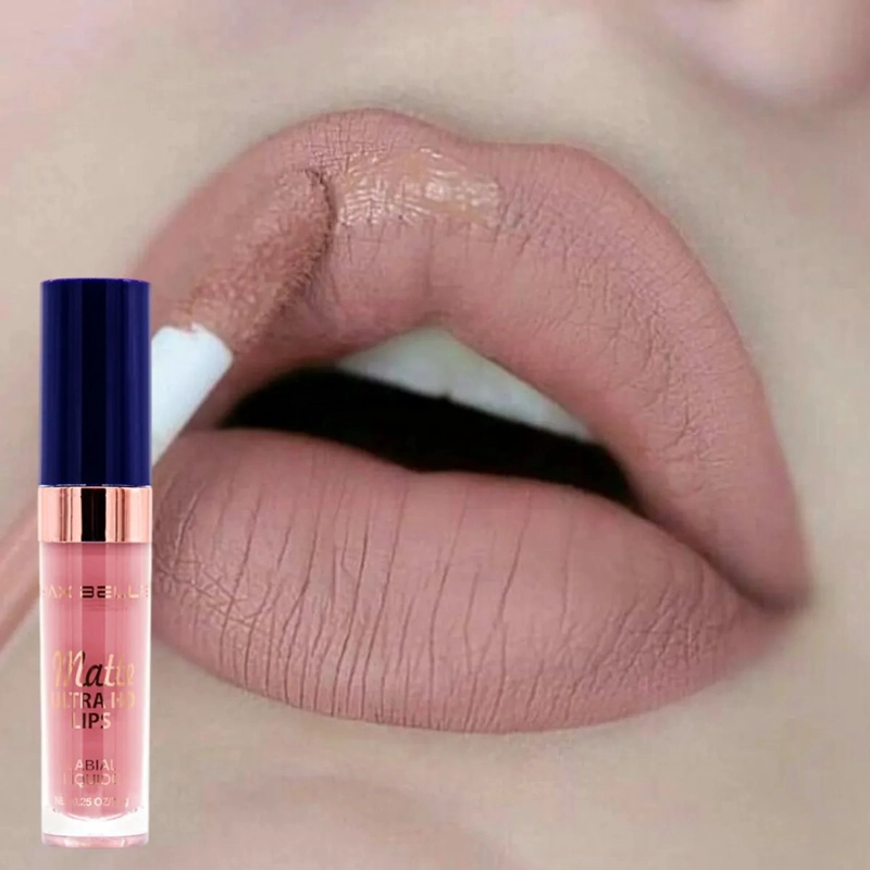 SET 2 LABIALES LIQUIDOS COLOR INTENSO TEXTURA LIGERA ALJ - 4