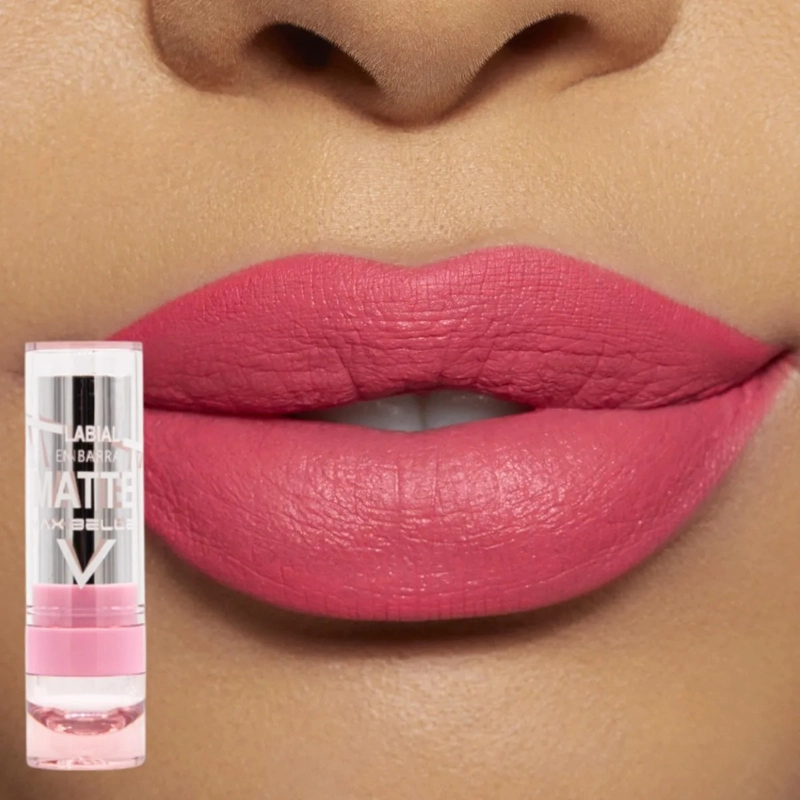 SET 2 LABIALES MATE ENVASE LUJO ACABADO ATERCIOPELADO ALJ - 6
