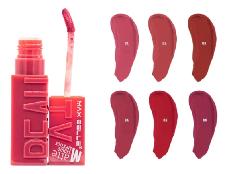 SET 2 LABIALES LIQUIDOS INDELEBLE ACABADO PROFESIONAL ALJ - 2