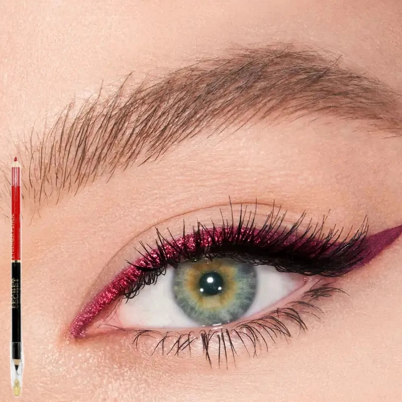 SET DELINEADOR OJOS PRECISION SACAPUNTAS MAQUILLAJE  ALJ - 1