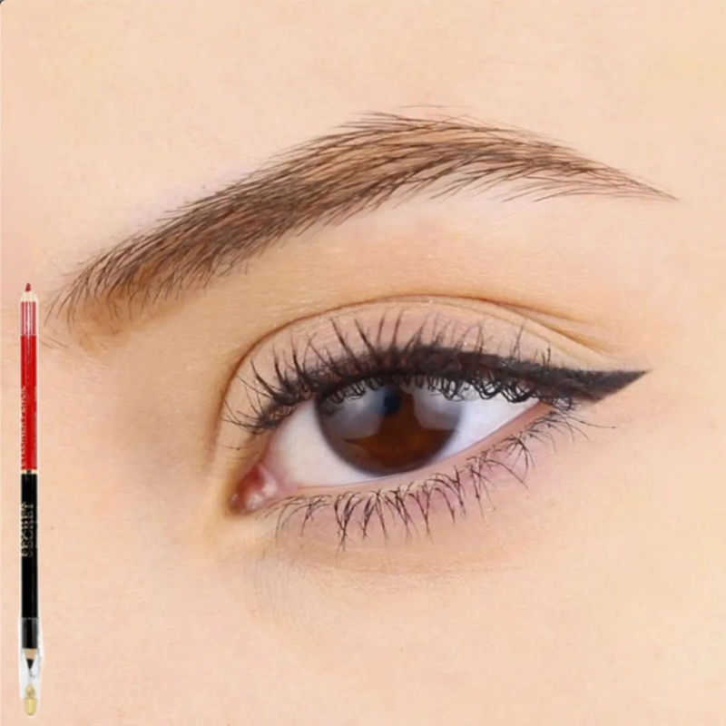 SET DELINEADOR OJOS PRECISION SACAPUNTAS MAQUILLAJE  ALJ - 7