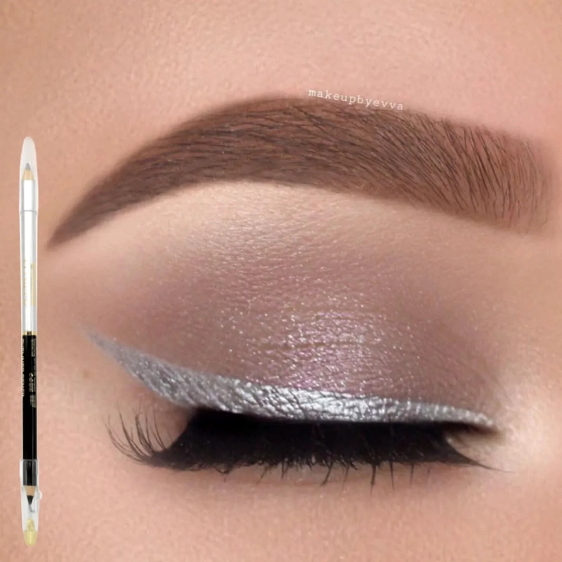 SET DELINEADOR OJOS PRECISION SACAPUNTAS MAQUILLAJE  ALJ - 8
