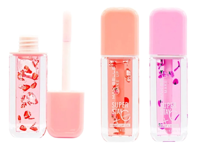 SET 2 BRILLOS LABIALES ACEITE ANTI RESECAMIENTO GLOW ALJ - 2