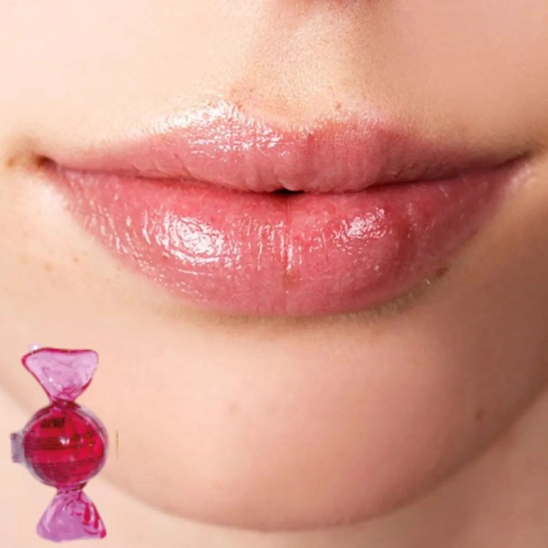 SET 3 BRILLOS LABIALES SABOR CARAMELO EFECTO HIDRATANTE ALJ - 4