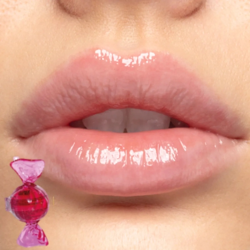 SET 3 BRILLOS LABIALES SABOR CARAMELO EFECTO HIDRATANTE ALJ - 6