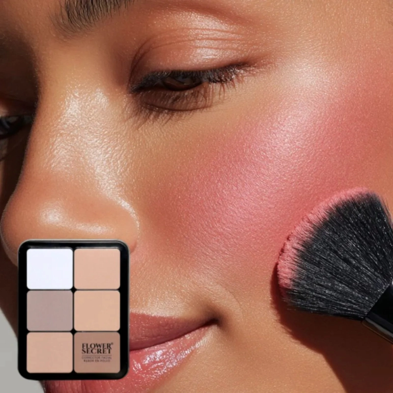 SET CONTORNO RUBOR CREMA ACABADO NATURAL HIDRATANTE ALJ - 3