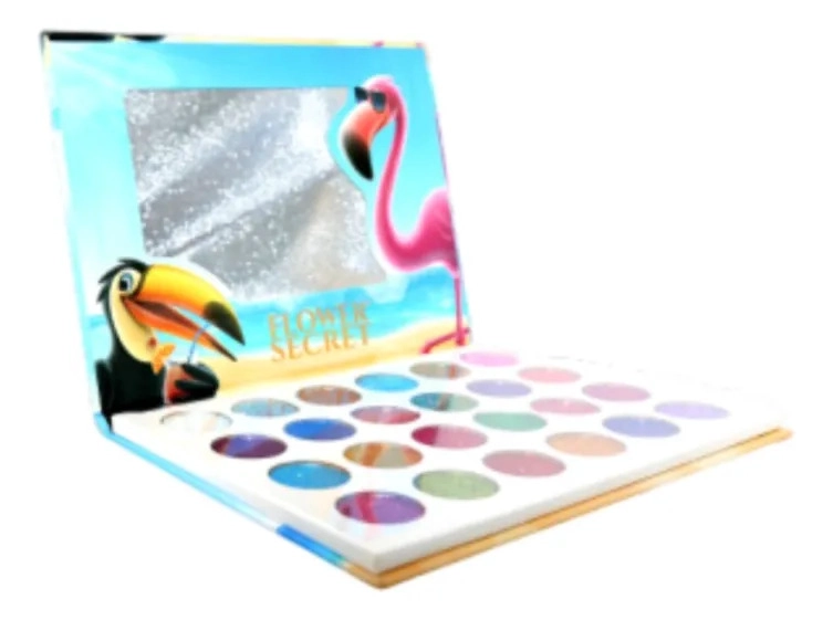 SET 2 PALETAS SOMBRAS 24 COLORES MATE BRILLANTES ALJ