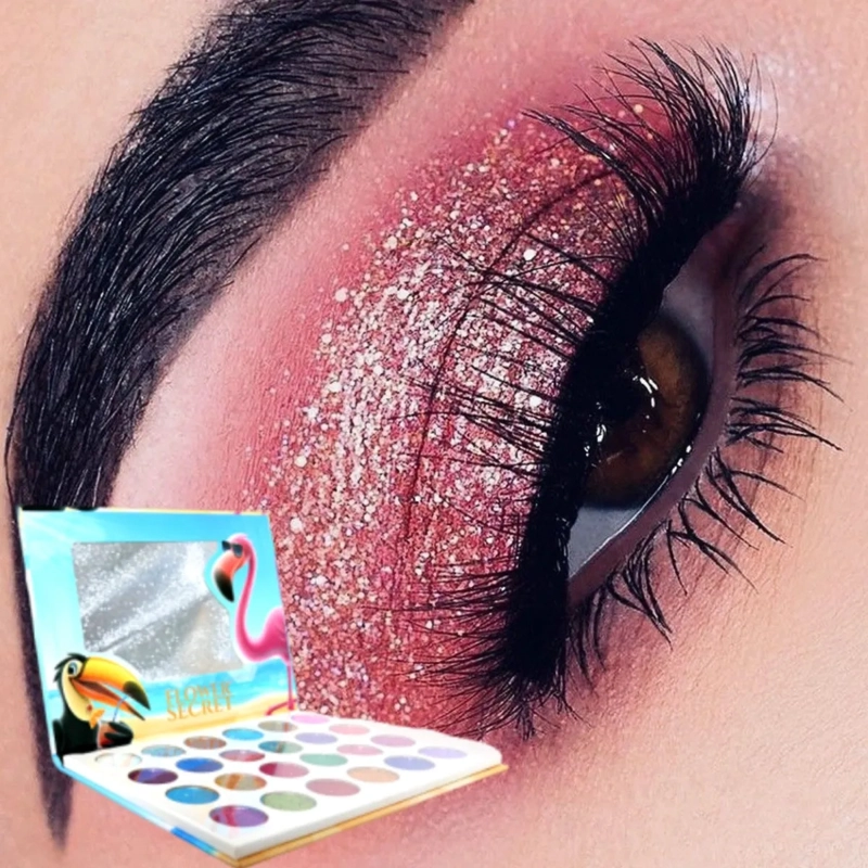 SET 2 PALETAS SOMBRAS 24 COLORES MATE BRILLANTES ALJ - 4