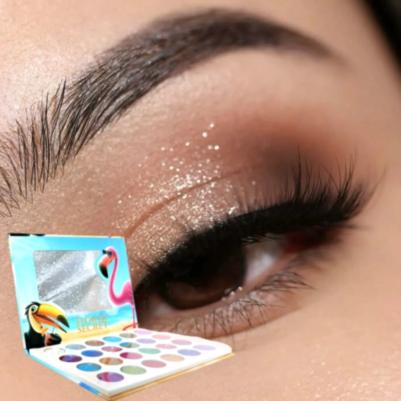 SET 2 PALETAS SOMBRAS 24 COLORES MATE BRILLANTES ALJ - 6