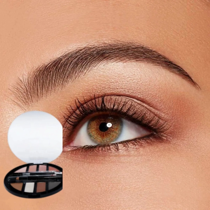 SET 2 DELINEADORES PROFESIONALES CEJAS SOMBRAS BROCHA ALJ - 5