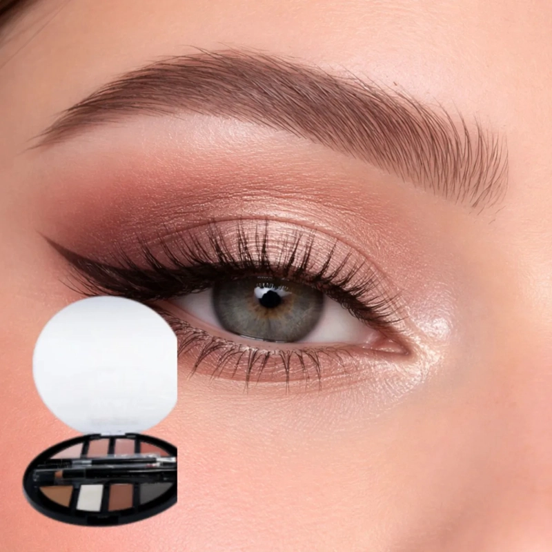 SET 2 DELINEADORES PROFESIONALES CEJAS SOMBRAS BROCHA ALJ - 8