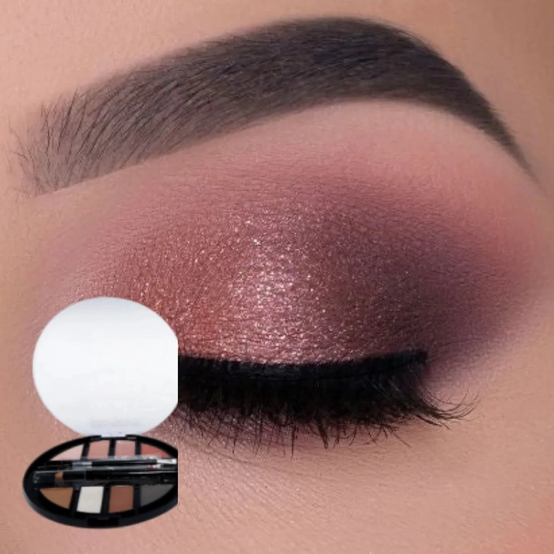 SET 2 DELINEADORES PROFESIONALES CEJAS SOMBRAS BROCHA ALJ - 9