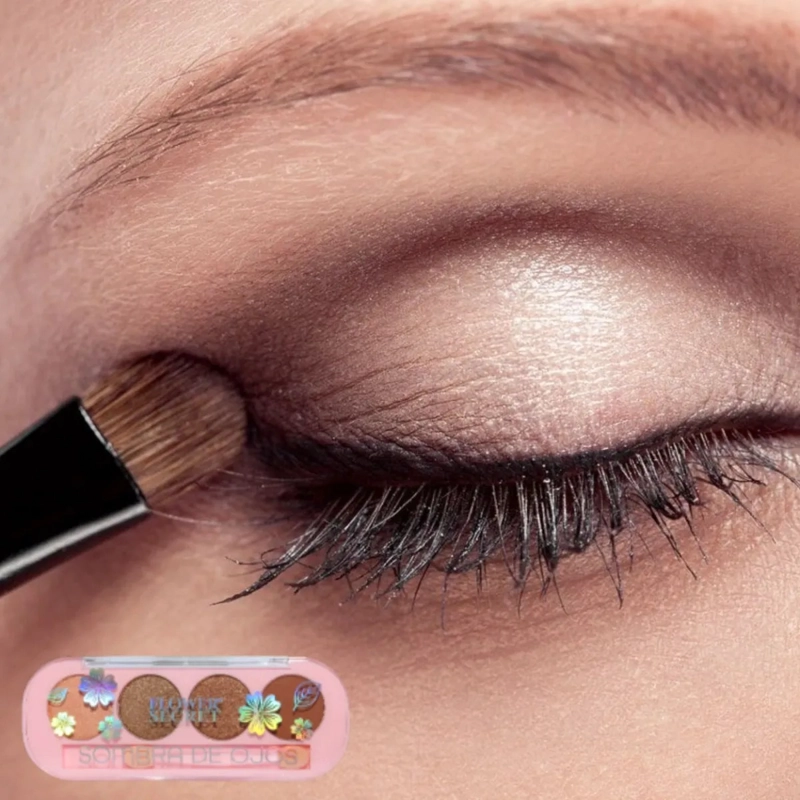 PAQ 24 PALETAS OJOS COMPACTA 4 COLORES MATE SATINADOS ALJ - 10