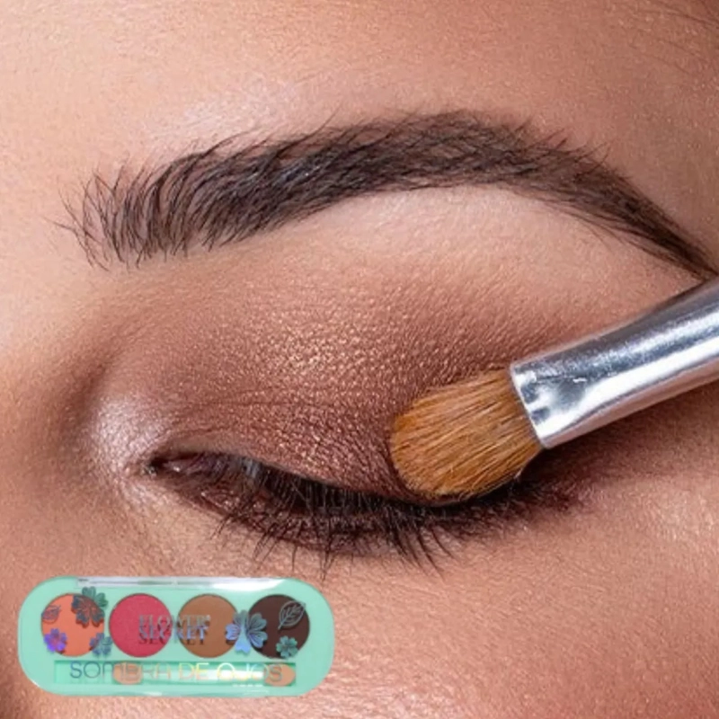 PAQ 24 PALETAS OJOS COMPACTA 4 COLORES MATE SATINADOS ALJ - 9