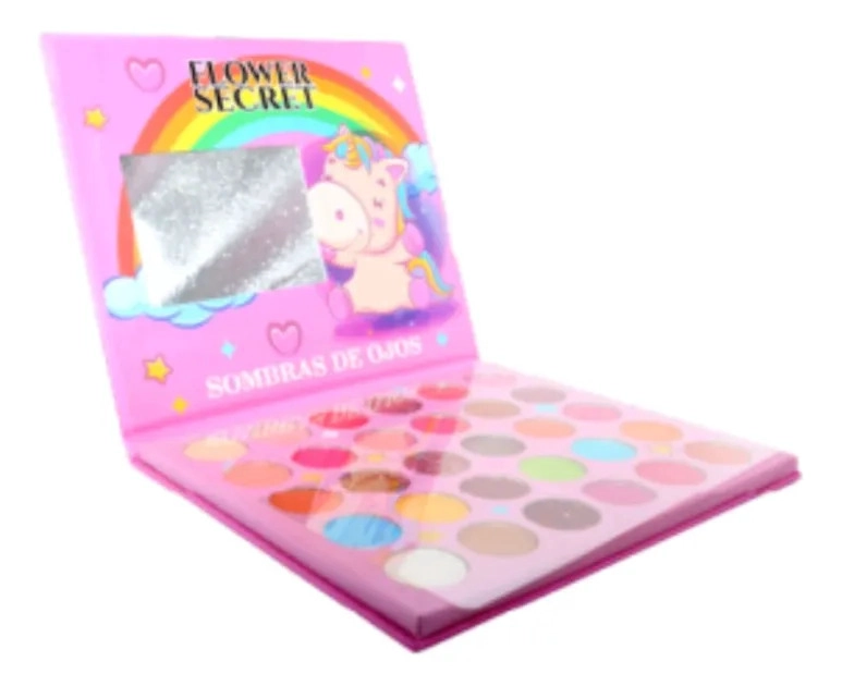 PALETA MAQUILLAJE PROFESIONAL 30 TONOS ARCOIRIS FANTASIA ALJ - 1