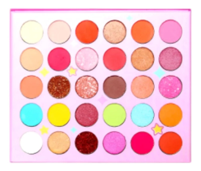 PALETA MAQUILLAJE PROFESIONAL 30 TONOS ARCOIRIS FANTASIA ALJ - 2