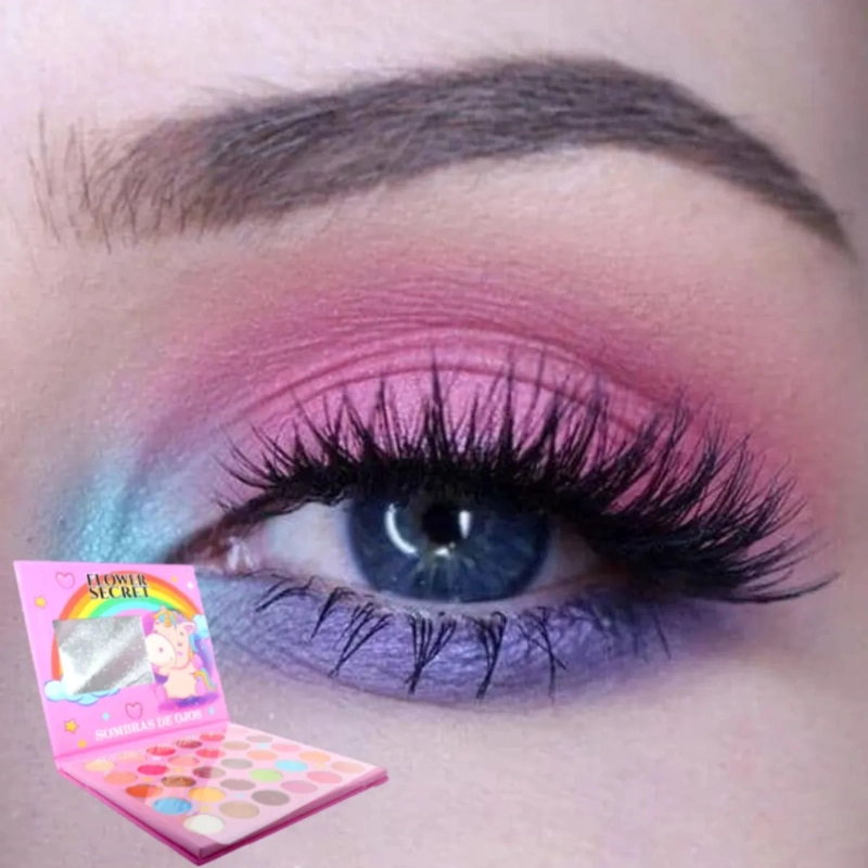 PALETA MAQUILLAJE PROFESIONAL 30 TONOS ARCOIRIS FANTASIA ALJ - 3