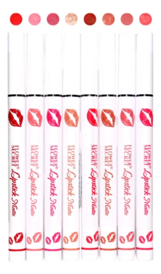 PAQUETE 48 DELINEADORES LABIOS LIQUIDOS MATTE ELEGANTE MV - 2