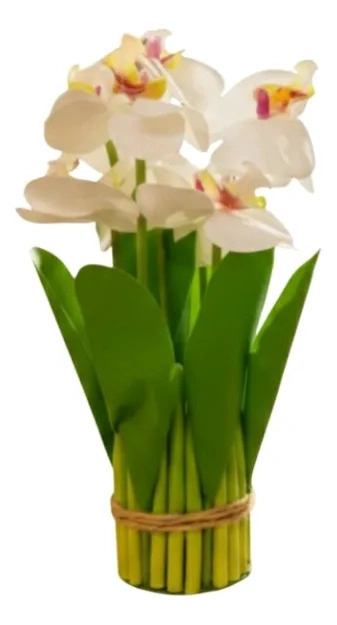 ARREGLO ORQUIDEAS ARTIFICIALES MESA CENTRO RECEPCION ALJ - 1