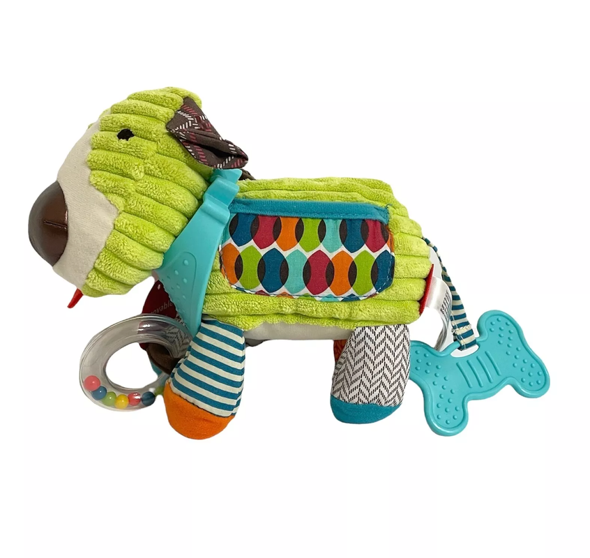 MORDEDOR PELUCHE SENSORIAL ESTIMULACION COLGANTE BEBES LAU - 6