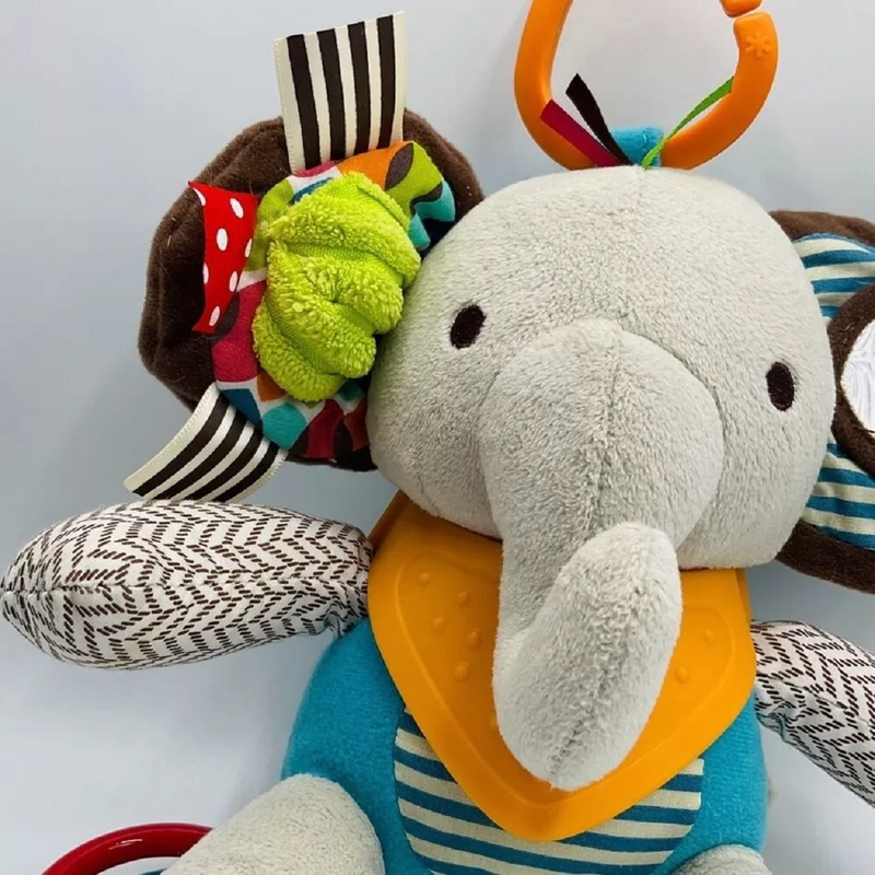 MORDEDOR PELUCHE SENSORIAL ESTIMULACION COLGANTE BEBES LAU - 8