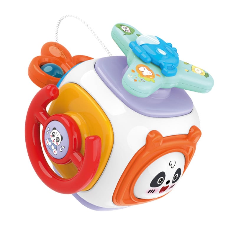 JUGUETE CUBO 8EN1 EDUCATIVO ESTIMULAR SONIDO BEBES LAU - 1