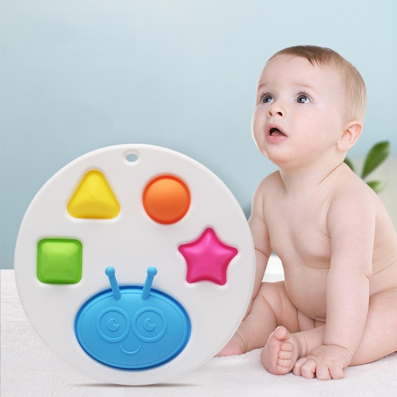 SET 6 JUGUETES SENSORIAL BURBUJAS HOYUELOS BEBES LAU - 7