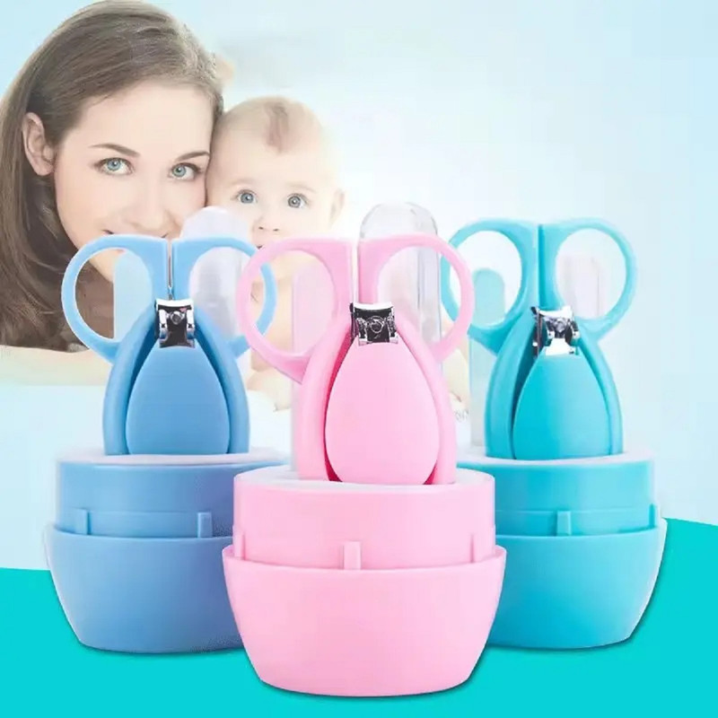 SET 4 JUEGO KIT COMPLETO MANICURA 4EN1 UÑAS BEBES LAU - 3