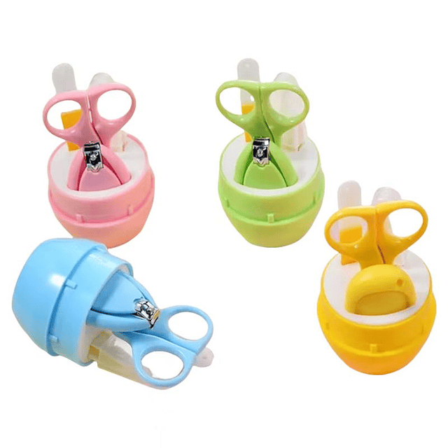 SET 4 JUEGO KIT COMPLETO MANICURA 4EN1 UÑAS BEBES LAU - 6