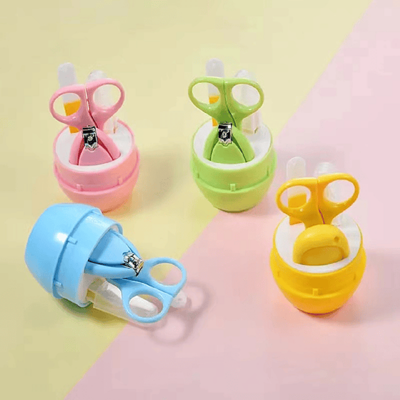 SET 4 JUEGO KIT COMPLETO MANICURA 4EN1 UÑAS BEBES LAU - 7