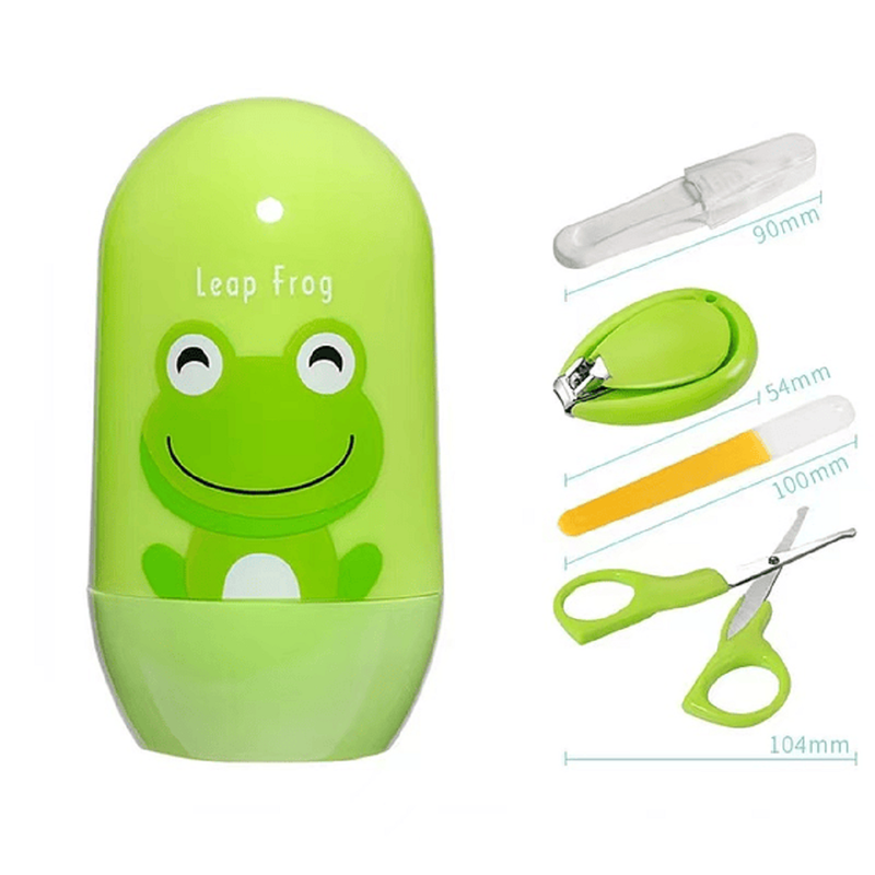 SET 4 JUEGO KIT COMPLETO MANICURA 4EN1 UÑAS BEBES LAU - 9