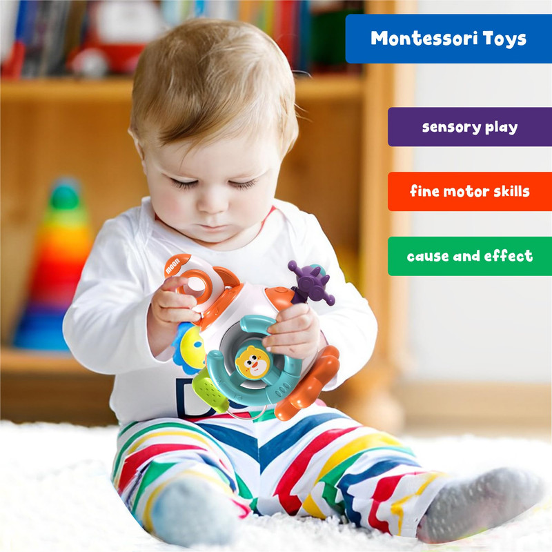 JUGUETE ESTIMULACION CUBETA SENSORIAL MONTESSORI NIÑOS LAU - 4