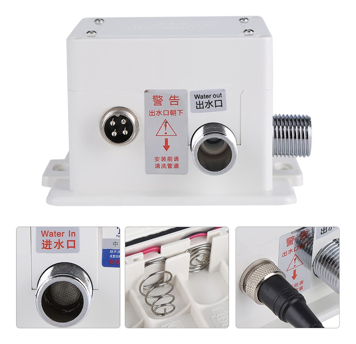 GRIFO AUTOMÁTICO SENSOR FREGADERO COCINA BAÑO JHN - 4