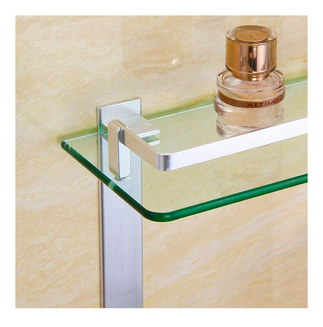 ESTANTE ORGANIZADOR BAÑO 3 NIVELES VIDRIO TEMPLADO JHN - 5