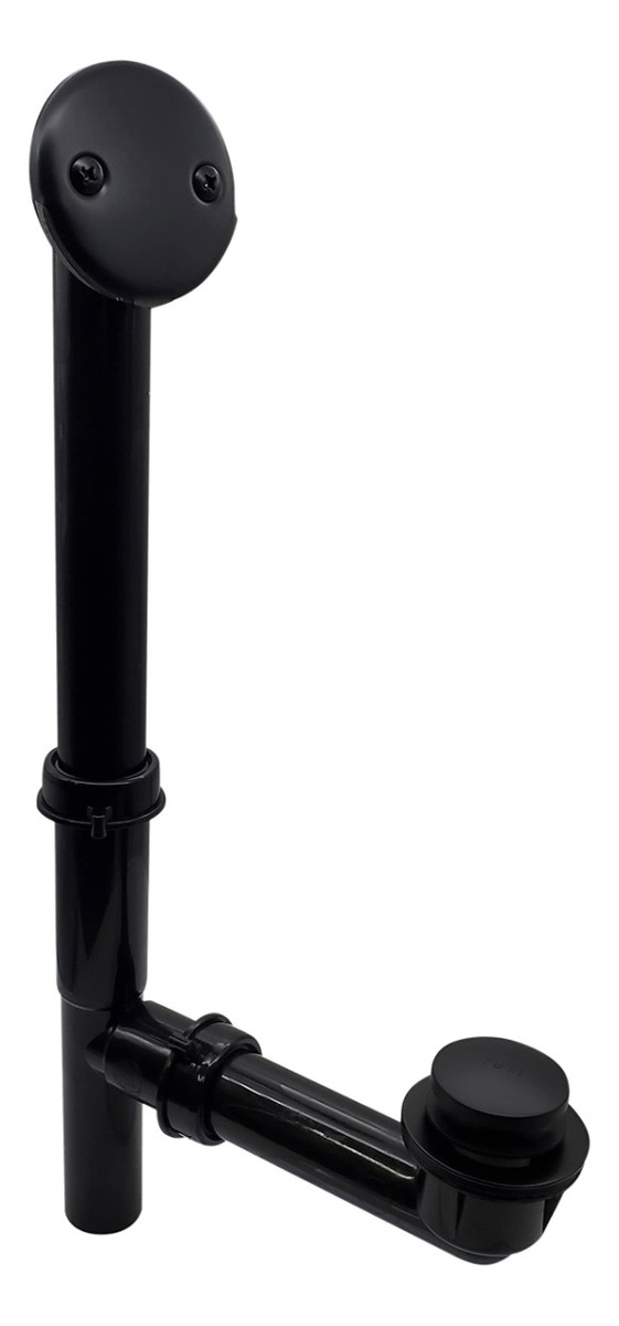 COLUMNA DUCHA NEGRO MATE 3 FUNCIONES ACERO INOXIDABLE JHN - 6