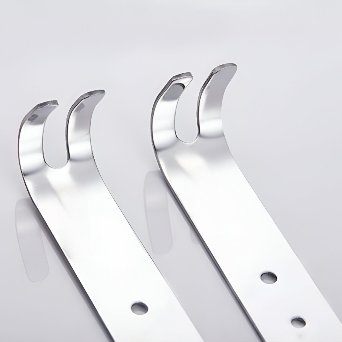 ESTANTE ORGANIZADOR BAÑO VIDRIO ACERO INOXIDABLE 40CM JHN - 2
