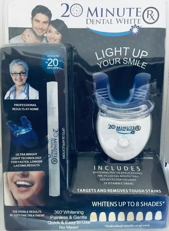 SET 2 BLANQUEAMIENTO BUCAL DIENTES DENTAL HIGIENE WHITE LAU - 3