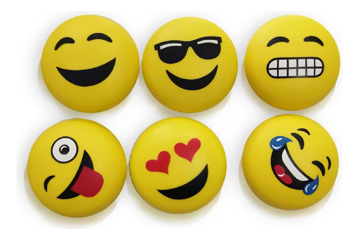 SET 12 PELOTAS ANTIESTRES VARIADOS ESPUMA AMARILLOS LAU - 1