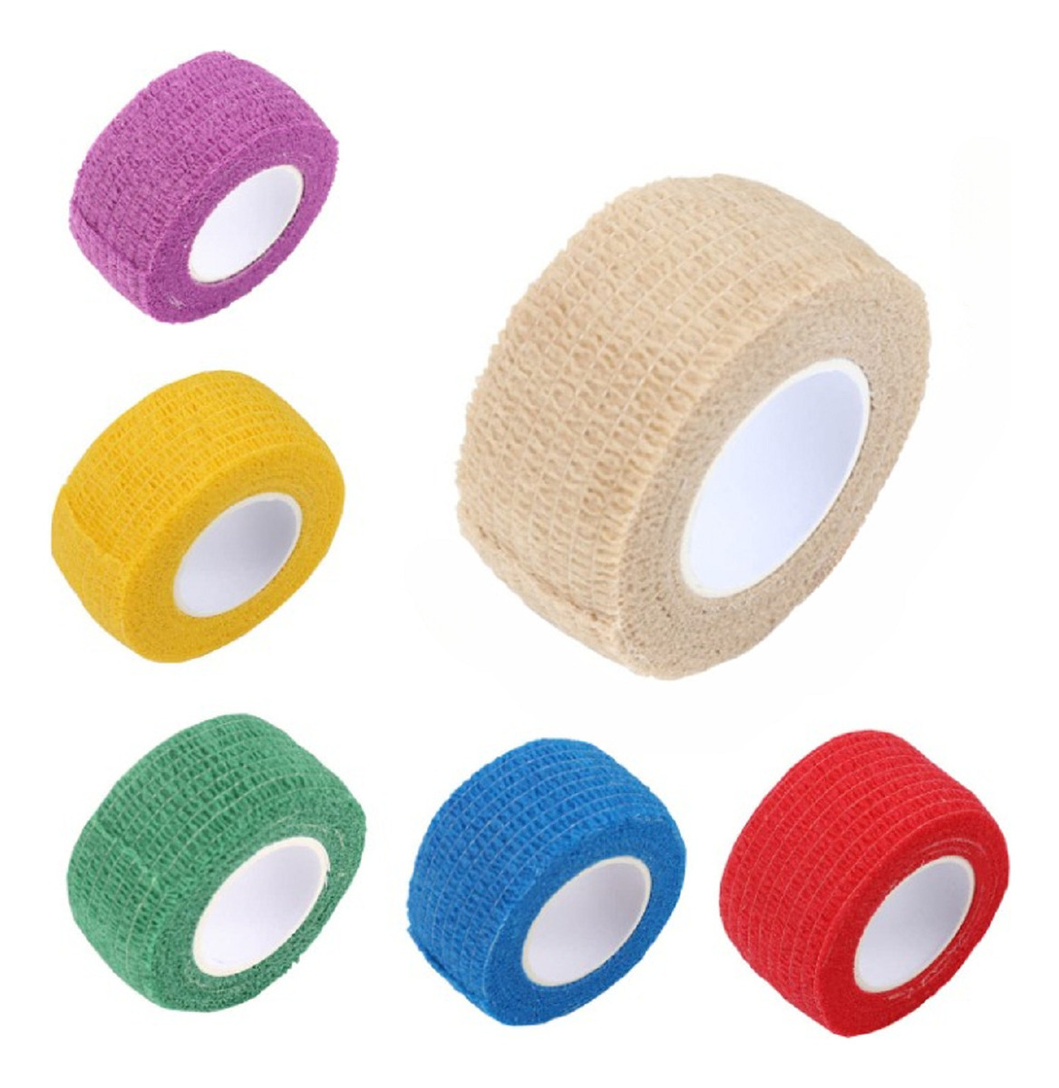 SET 15 VENDAS COBAN ELÁSTICA PRIMEROS AUXILIO 2,5CMX4,5M LAU - 3