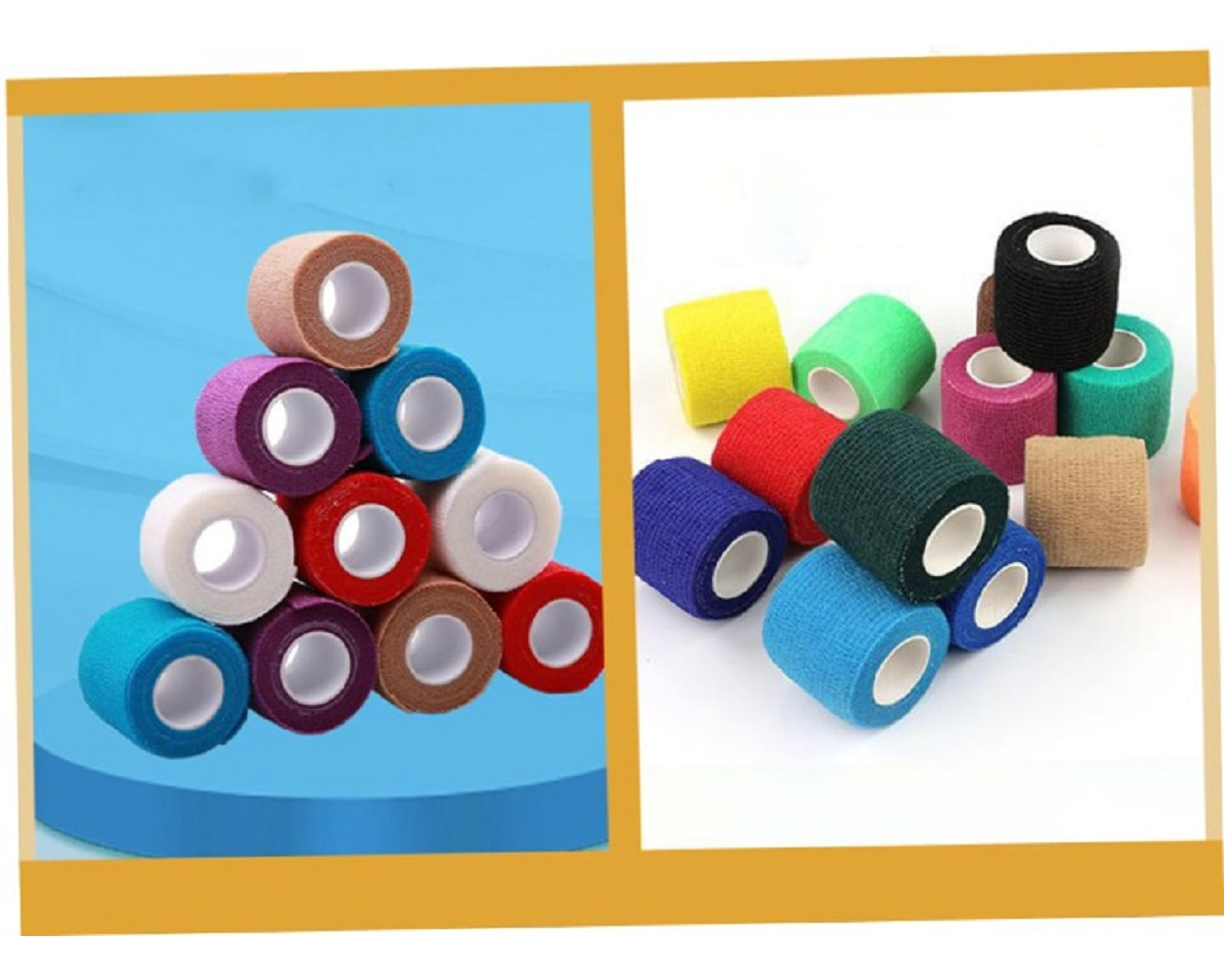 SET 3 CINTAS VENDAS TAPE KINESIOLÓGICA ADHESIVO MUSCULAR LAU - 7